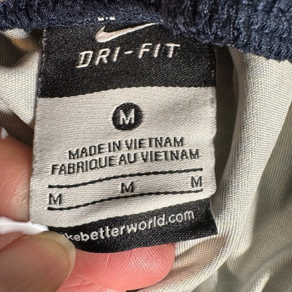 Nike Gym Shorts Geometric Dri Fit Performance Athletic With Pockets Boys Medium - Picture 6 of 12